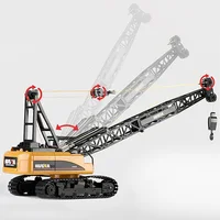 1/14 HUINA 1572 15CH RTR RC Construction Crane Trucks Radio Control Car Tower Excavator Outdoor Toys For Boys Gifts TH18055 2