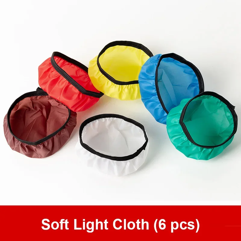 Accessories Standard Reflector Diffuser Sock Remote Control 135mm Chuck Flip Softbox Adapter Ring Charger For INKEE GC30 GC60
