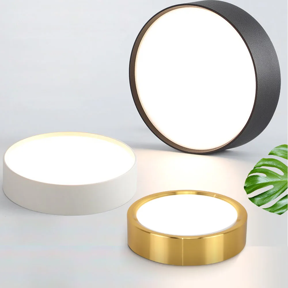 Surface Mounted Downlight LED Spotlight AC185-265V Ceiling Lamp Panel Light for Living Room Kitchen Indoor Lamp Ceiling Lighting