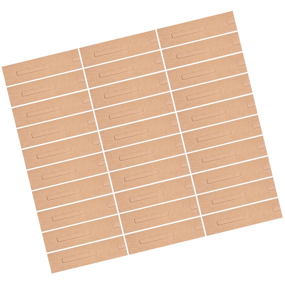 

50 Pcs Protective Case Kraft Paper Pen Gift Bags Pencil Packaging Wrapping