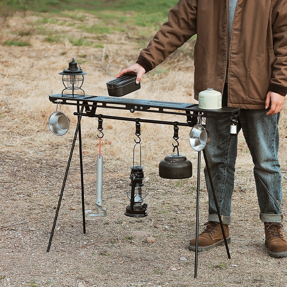 Foldable Camping Hanging Rack Camp Storage Camping Boutique