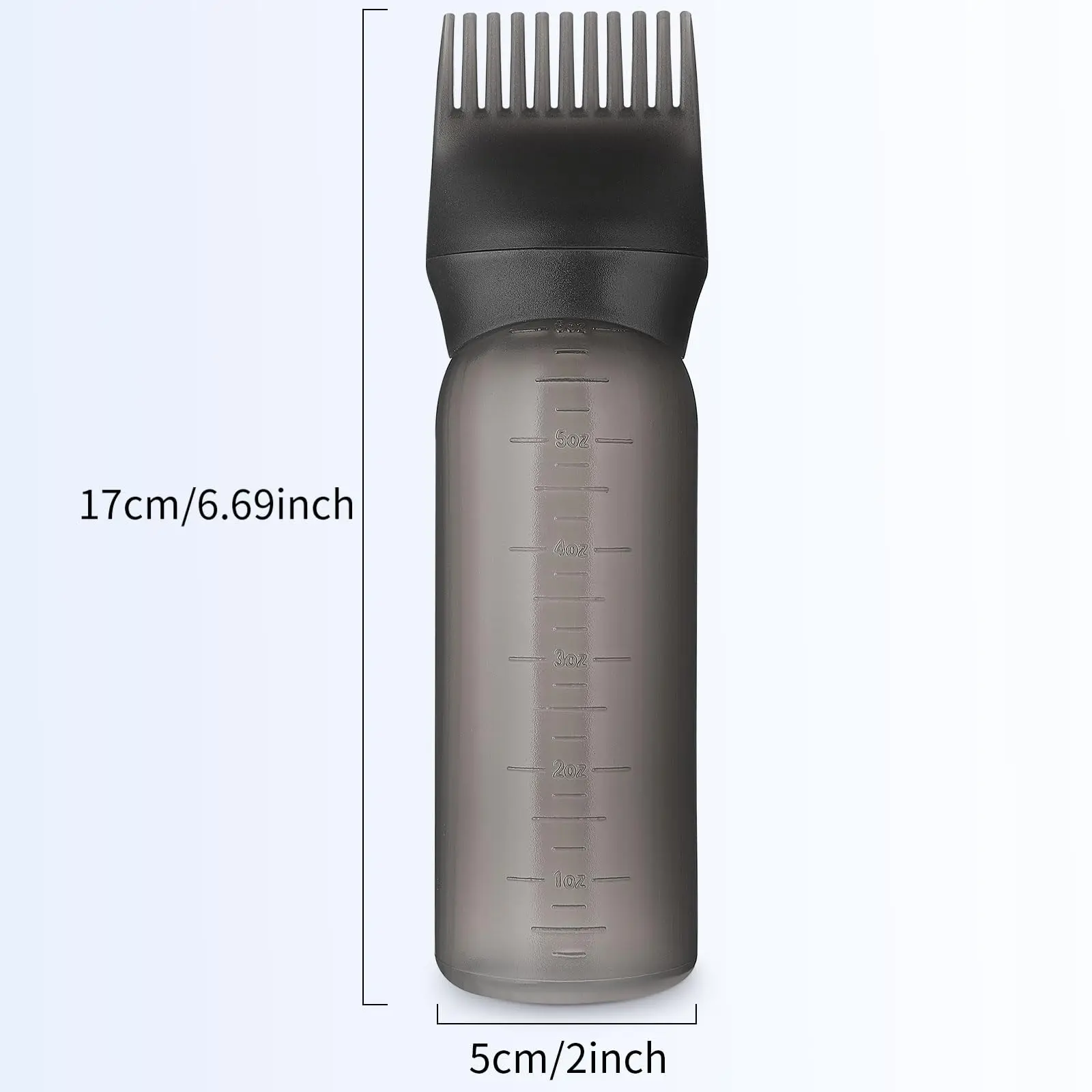 Root Comb Applicator Bottle 6 Ounce 2 Pack Hair Dye Applicator Brush  Applicator Bottle for Hair Root Comb Color Applicator Bottle with Graduated  Scale