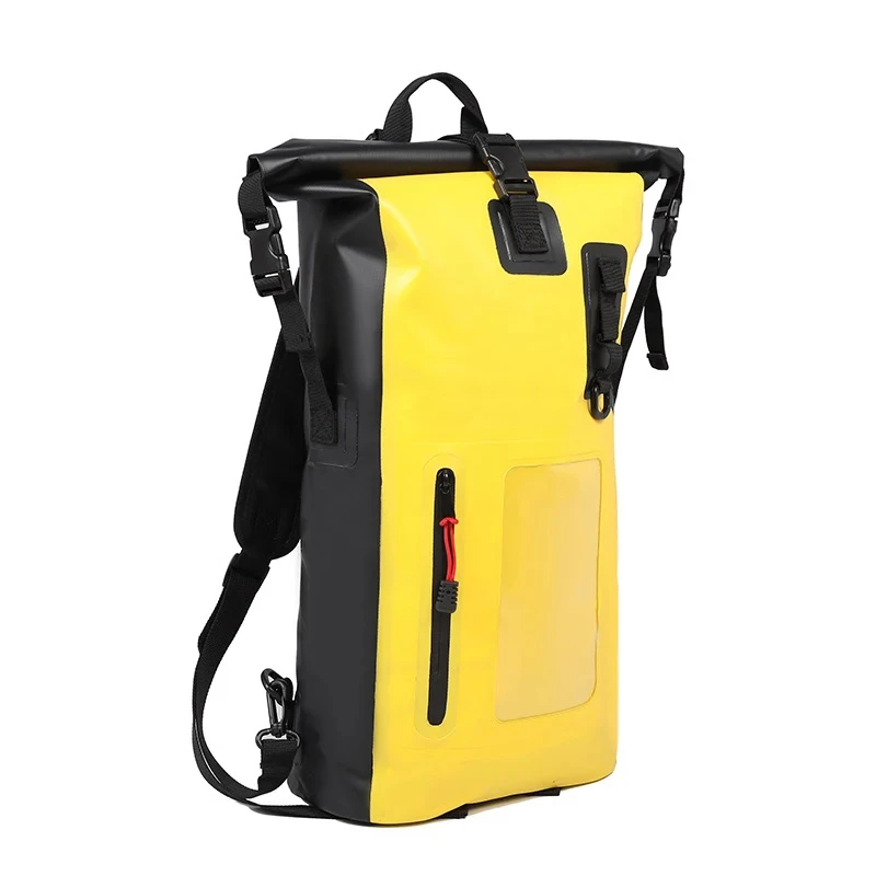 25L 30L Swimming Waterproof Bag Dry Backpack Bucket Sack River Trekking Rafting Outdoor Travel Storage