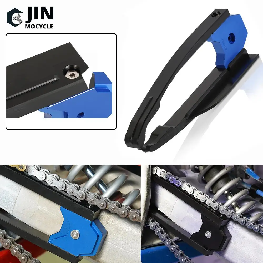 

CNC ATV Chain Guide Slide Slider Swingarm Guard Protector For Yamaha RAPTOR 700 CALIF 2021 RAPTOR 700R 2009 2011-2012