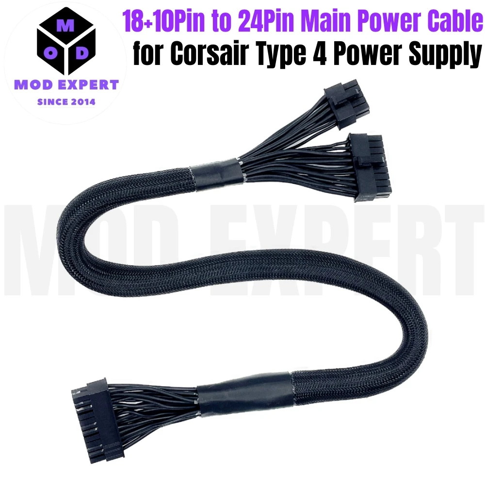 CORSAIR SF750 電源ユニット + CableMod スリーブケーブル Corsair SF750、SF600、SF450 タイプ 4 モジュラー PSU、18+10