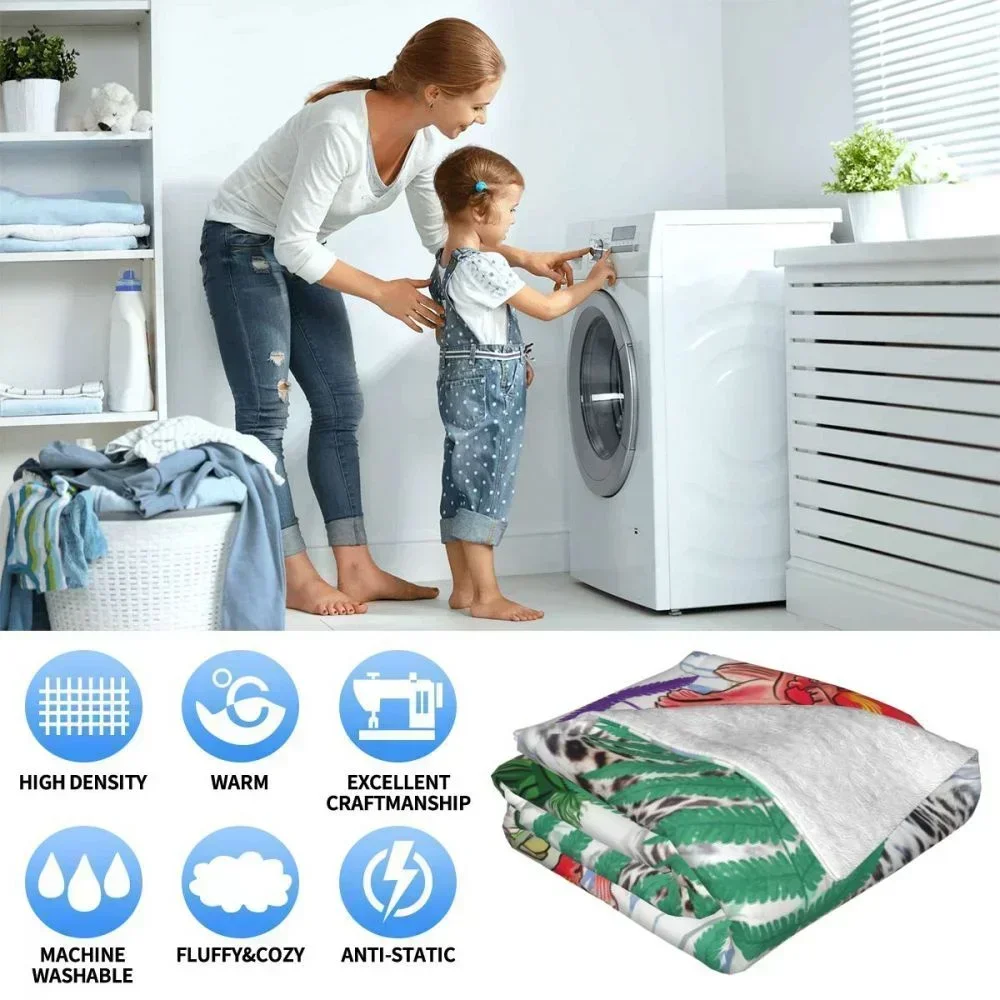 Michael J-Jackson Blanket Super Soft high quality Blanket for Travel Bedding Couch Hiking Bed comfortable Blanket Birthday Gift