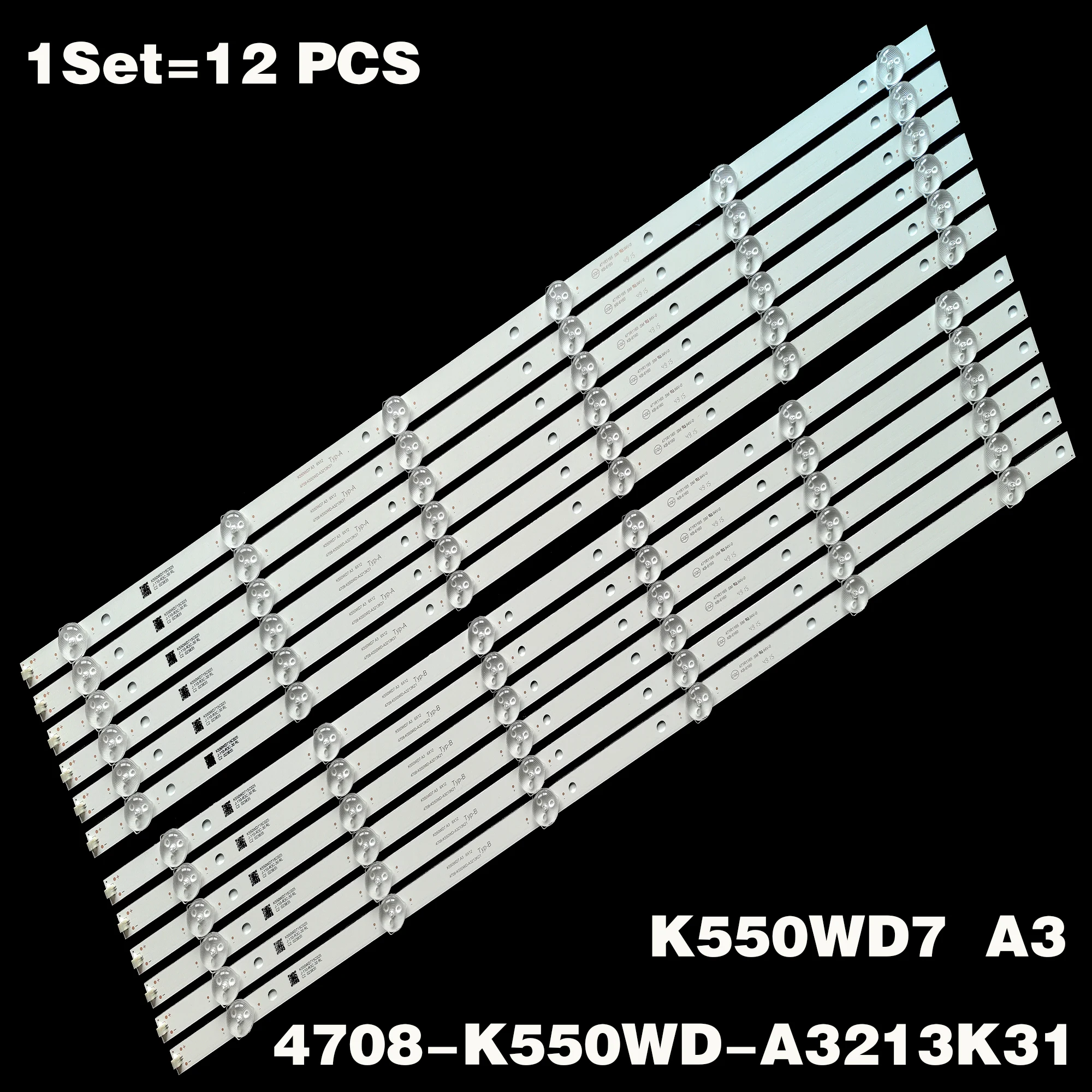 Ilips 55puf6051 t3 l 4708-k55wdr-a1213k11 4708-k550wd-a3213k21 K550wd7 dos Meios S55uk100 do Céu da Barra do Luminoso do Diodo Emissor de Luz o ph