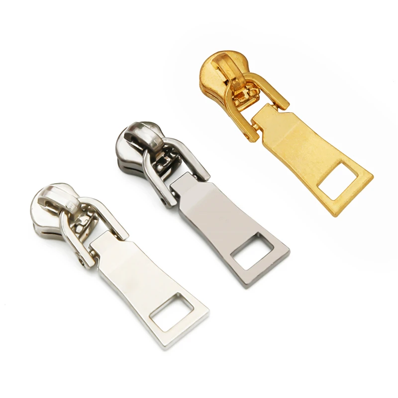 2pcs Detachable Zipper Pullers Zipper Sliders Head Zippers Fixer Repair kits for Backpack Coat Bag DIY Sewing Craft Accessories