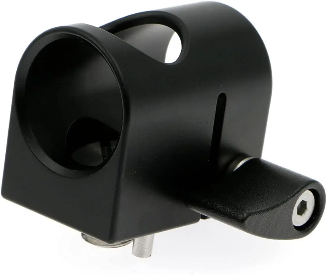 ARRI용 3/8-16 스레드가 있는 Alvins 19mm 단일 로드 클램프 카메라 로드 마운트 |   빨간색용 |   캐논 카메라용