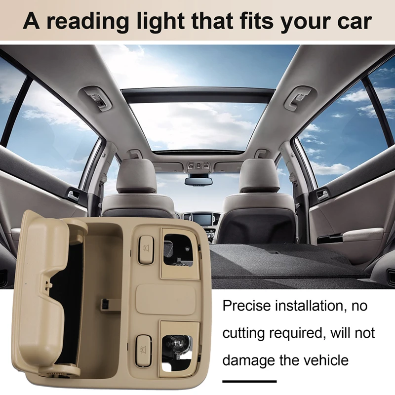New-Automobile Map Lamp Reading Light For Hyundai Tucson JM 2005-2009 928502E000J9 928502E000 Hyundai Parts