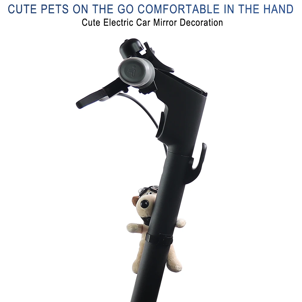 Mini Niedlicher Hund/Panda Lenkergriff für Xiaomi M365 PRO 1S PRO 2 Mi3 Mi4/4Lite /4 Ultra/5Pro 5Max Elektroroller Dekoration – Detail 3