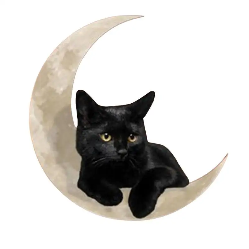 

Cat Wall Art Metal Sloth Wall Decor Moon Wall Decor Cat Art Silhouette Decor Cat And Moon Metal Decoration Cat Home Decoration
