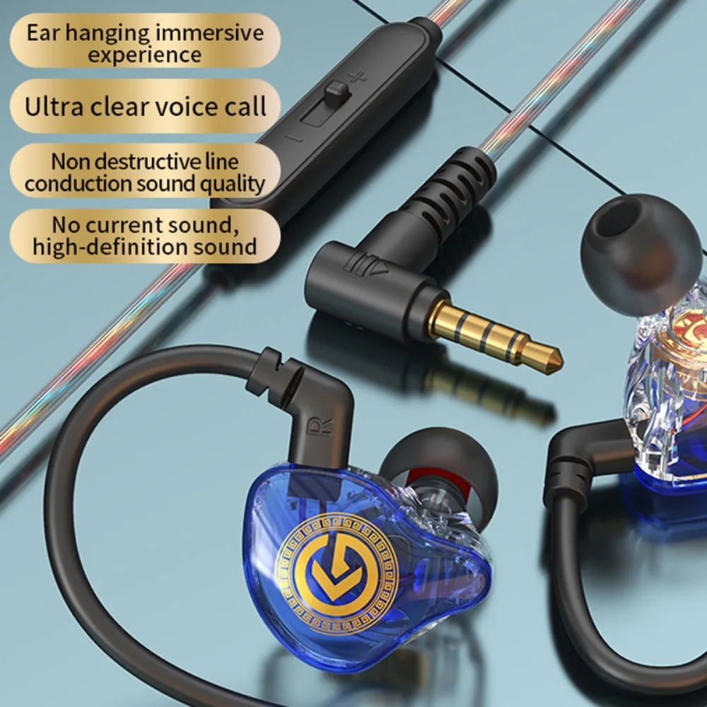 HiFi Stereo In-Ear Wired Earphones with Microphone