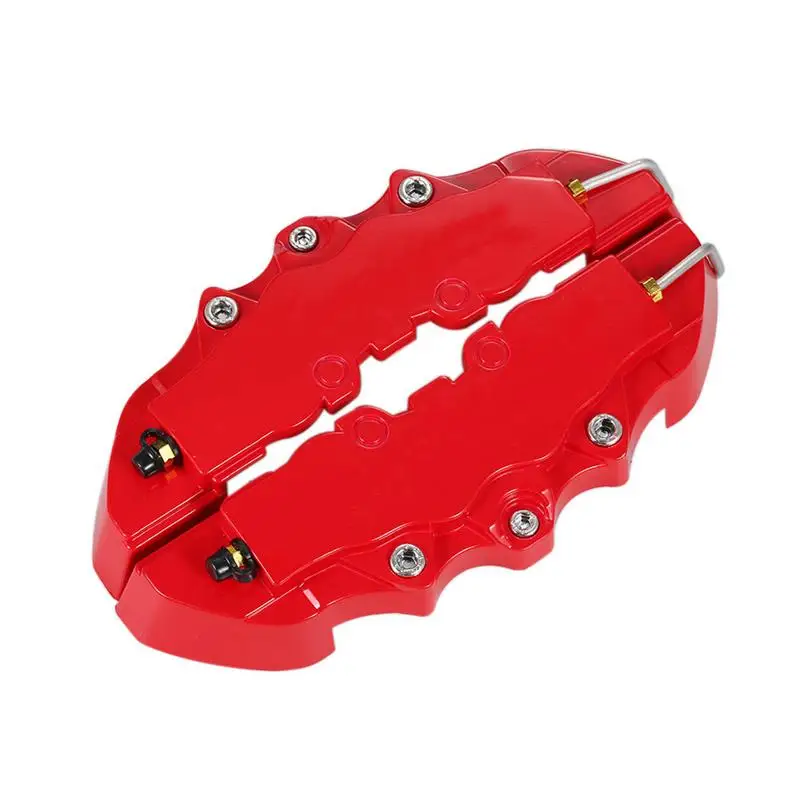 Red Brake Caliper Covers Universal Caliper Covers For Car High Gloss And Heat Resistant 3d Disc Brake Caliper Car Covers Front &