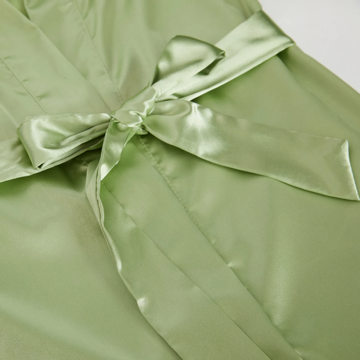 Satin Silk Robes Wedding Bathrobe Bride Bridesmaid Gown Women Clothing Sleepwear