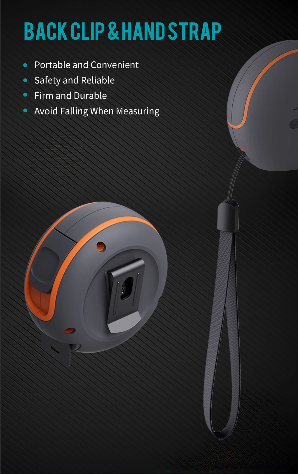 Xiaomi Jimihome Auto Self Lock Portable Measuring Tape Coated Tape Ruler 5.5M description image 4