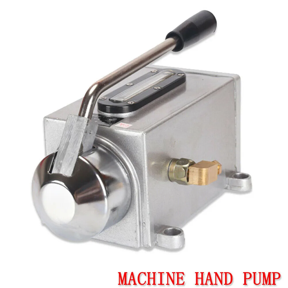 

500CC Milling Machine Y-8 Lubricating Manual Oil Pump Hand Lubrication CNC 4mm Outlet Lubricating Pump Fit For Bridgeport