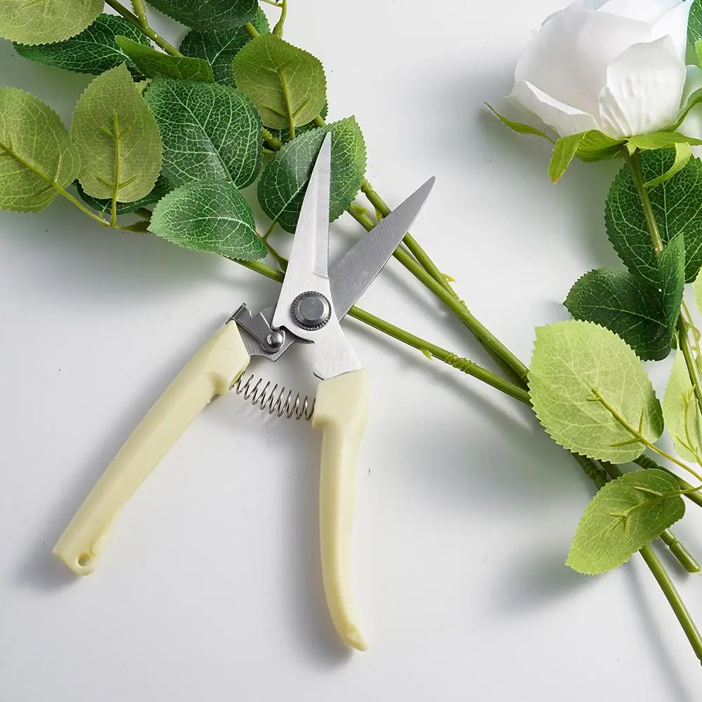 Stainless Steel Pruning Scissors Garden Shear Tool