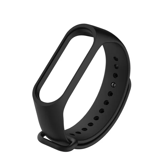 Strap for Xiaomi Mi Band 6 5 4 3 Sport Bracelet watch Silicone wrist strap For xiaomi mi band 3 4 5 bracelet Miband 4 3 5 Strap black