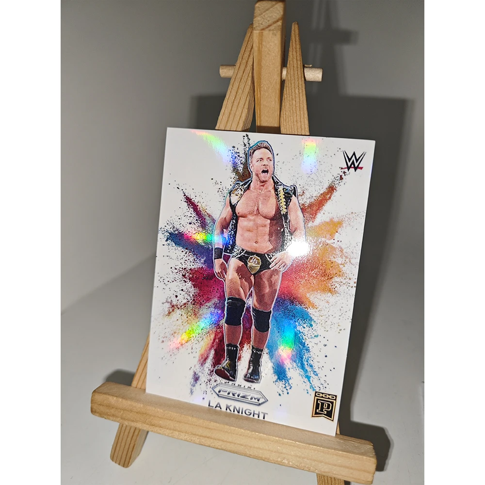 Panini WWE Collectible cards DIY 9PCS/SET Roman reigns rhea ripley jade cargill cm pumk Refraction color glitter holiday gifts collectible cards