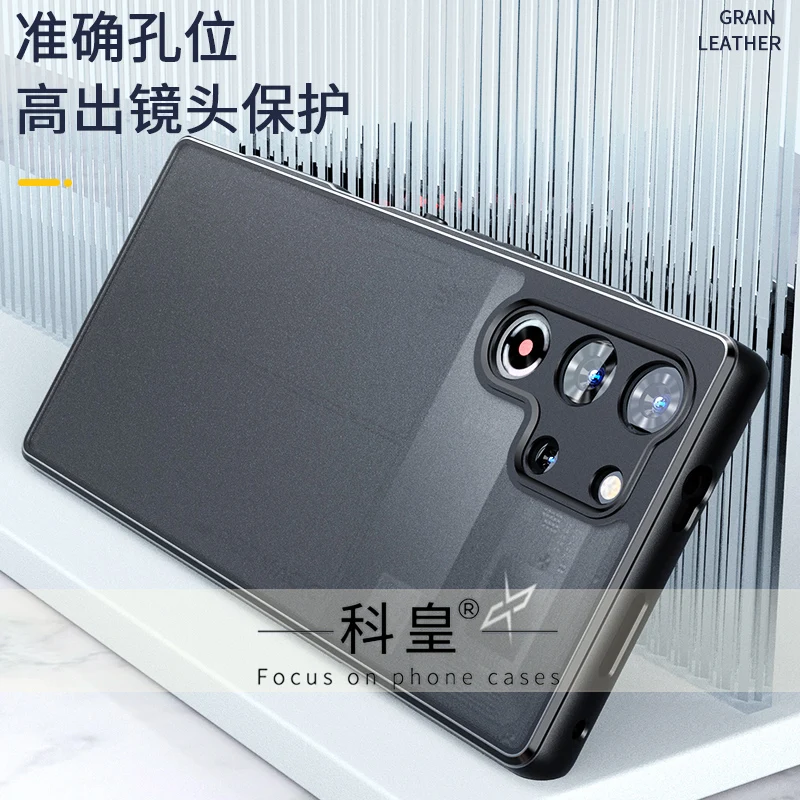 Luxury Armor Matte Magnetic Back Cover with Wireless Charging Compatibility