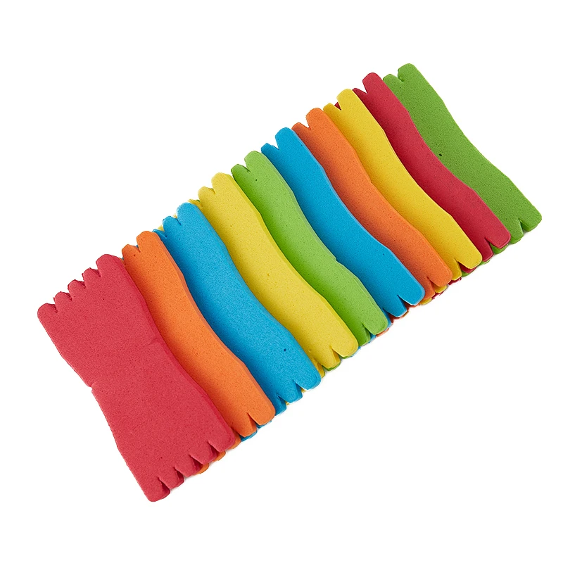 10PCS Multi-Color Foam EVA Foam Fish Winding Storage Boards Line Fishing Lure Trace Wire Holder Send Randomly