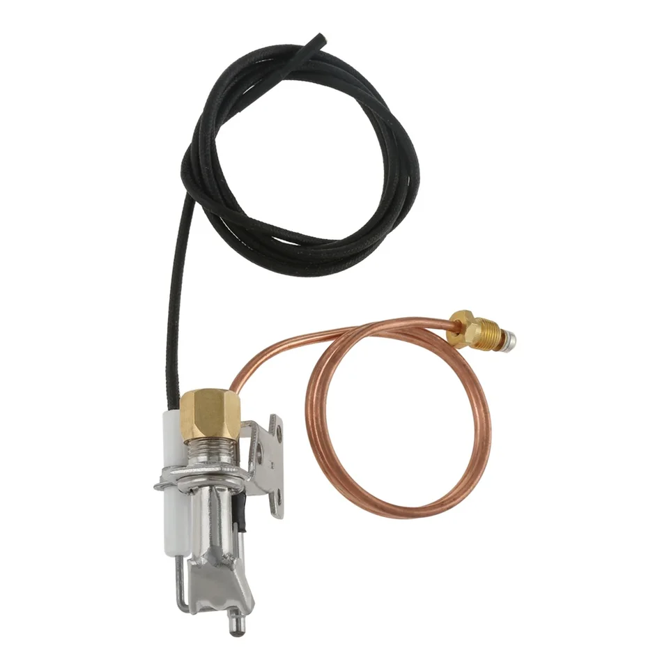 ASSEMBLAGGIO BRUCIATORE A gas propano pilota di lunga durata con termocoppia e impianto di ASSEMBLAGGIO BRUCIATORE A gas propano pilota di lunga durata con termocoppia e impianto di