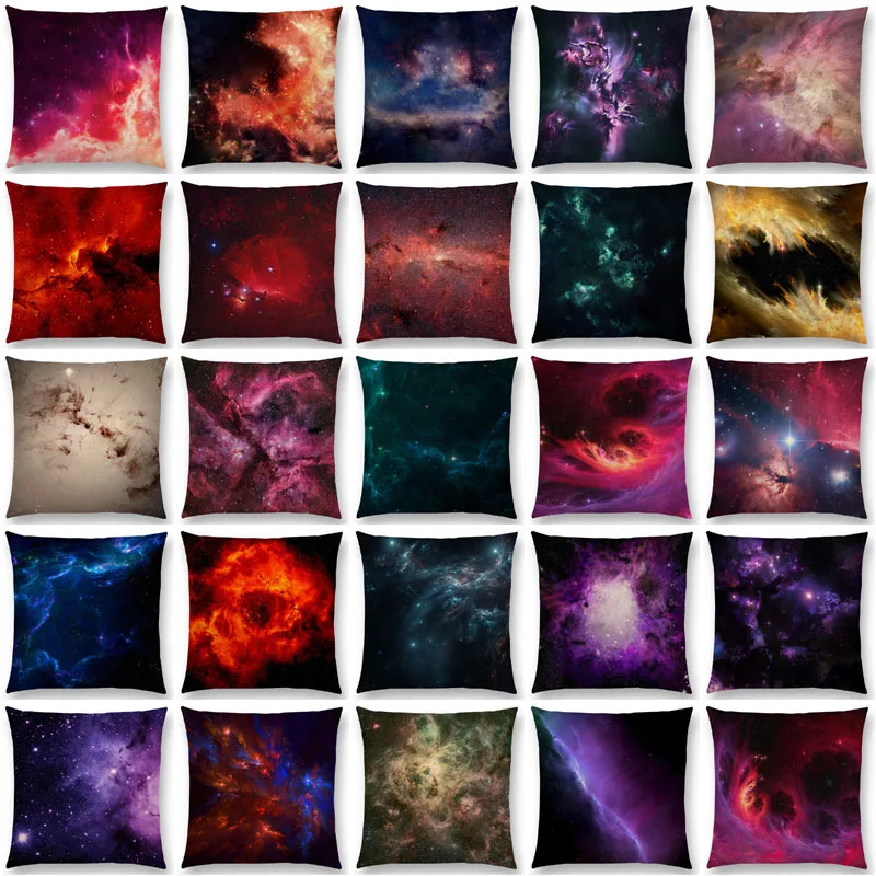 

Nebula Galaxy Universe 45x45 Cushion Cover Throw pillow cover Case 베개커버 クッションカバー living room Decorative pillows for sofa car