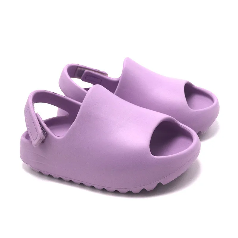 Kids Sandals Baby Toddler Adults Slip-on Fashion Boys Girls Beach Summer Slides Children Lightweight Water Shoes