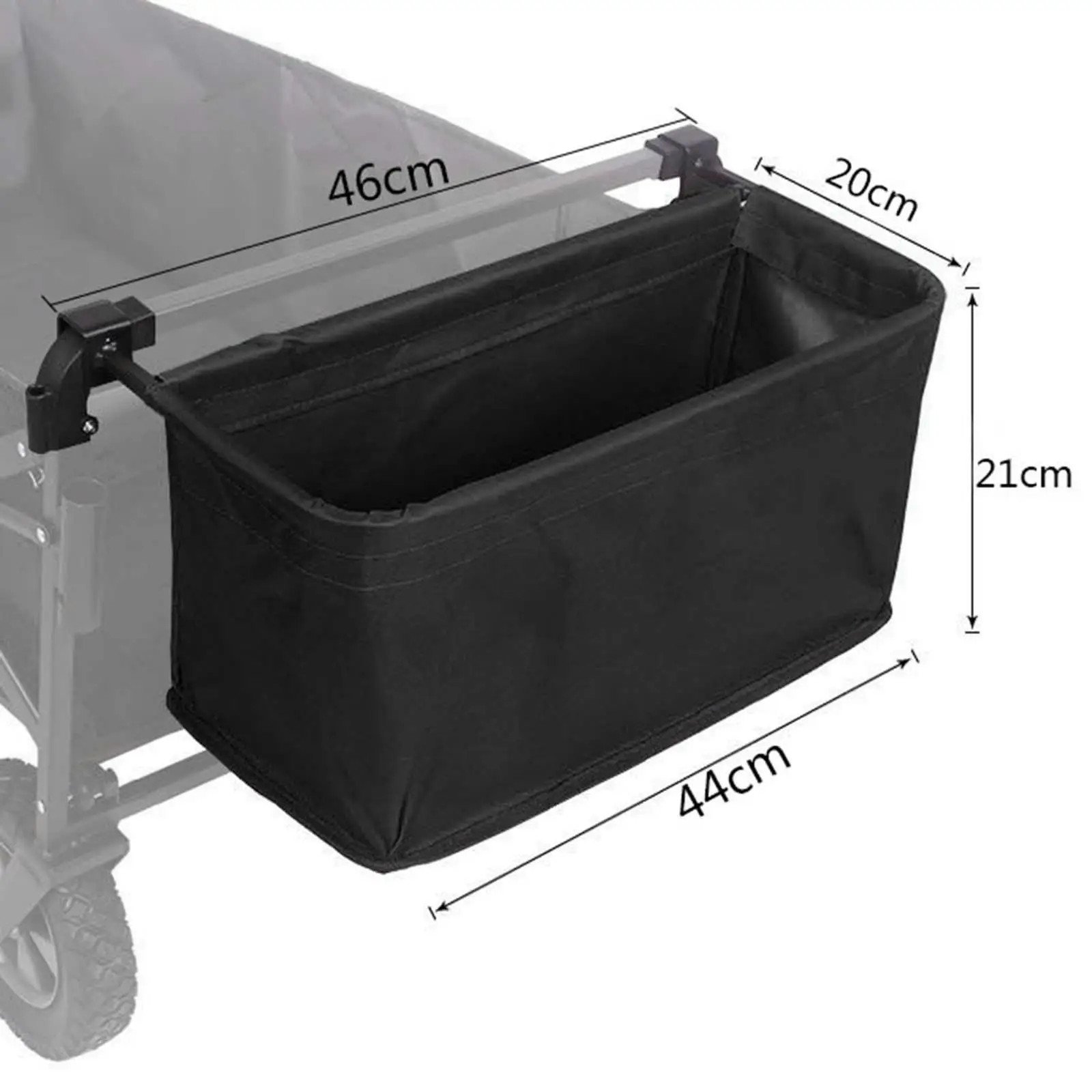 Wagon Cart Tail Bag Tail Pocket Utility Trolley Accessories Wagon Tail Bag