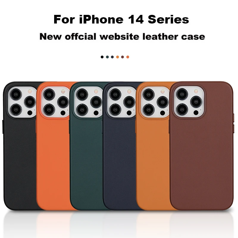 Iphone 14 Pro Max Leather Case Magsafe Apple Leather Case Iphone 14