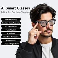 2026 AI Smart Glasses AI Translation Sunglasses Bluetooth Calling Music Player Camera Control Anti-blue Light Glasses  Men Women - Image 3
