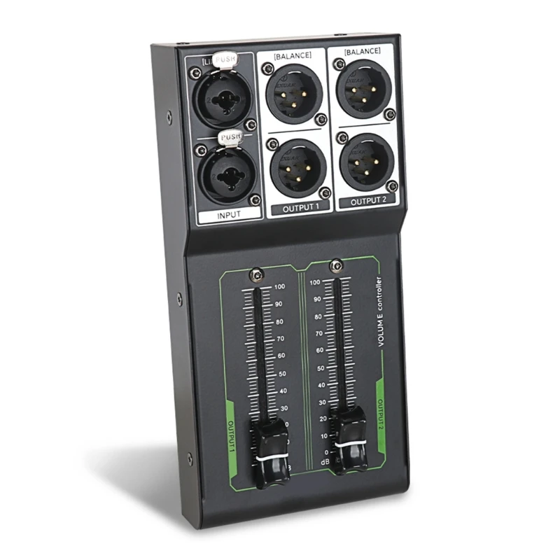 Headphone Amplifier audio mixer audio interface audio processor Robusts Volumes Controller for Long Last Performances Plugs and Play