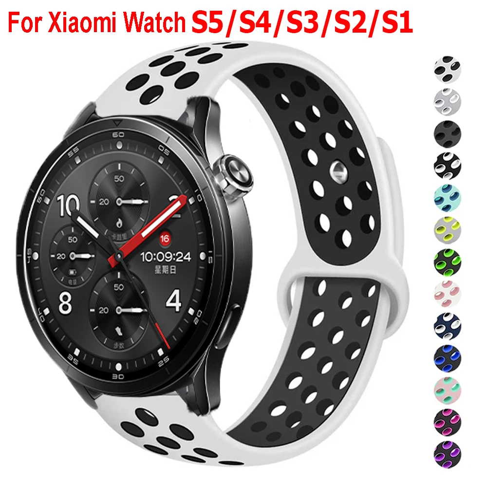 Sporty Silicone Strap - Soft and Durable Band