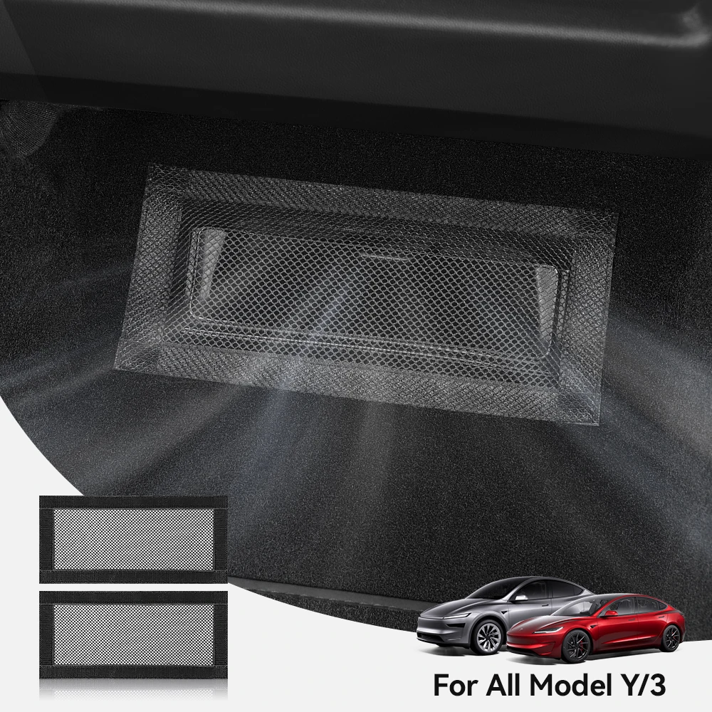 For Tesla Model Y Juniper 3 Highland Air Vents Cover Under Seat Outlet Protector Anti-blocking Dust Mesh 2025-2021 Accessories