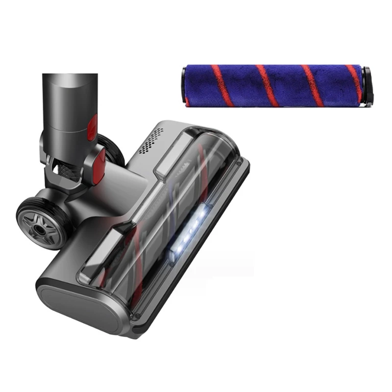

Hard Floor Attachment Electric Floor Brush Head For Dyson V15 V11 V10 V8 V7 With 5 LED Lights