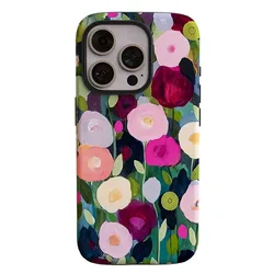 Vintage Flower 2 - in - 1 Film Shell Phone Case - Elegant Protective Cover - Honor 50 (Hua016)