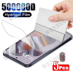 5 - Pack Full Cover Hydrogel Screen Protector Films for 5Pcs Hydrogel Film (For Moto Edge 60 Neo)