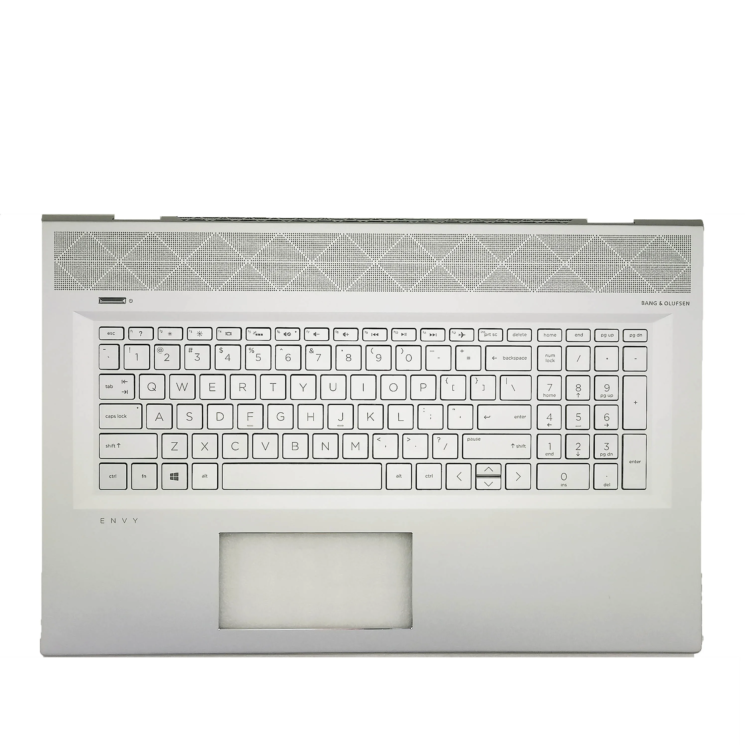 New Original For Hp Envy 17 17-Bw Tpn-W137 Laptop Palmrest Upper Top Case Cover With Backlit Keyboard  L20714-001 Silvery