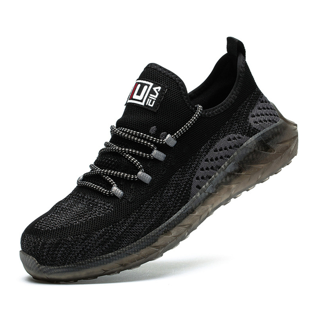 Work Sneakers Safety Shoes Men Steel Toe Puncture-Proof Safety Boots Indestructible Shoes Work Men Boots Industrial Shoes