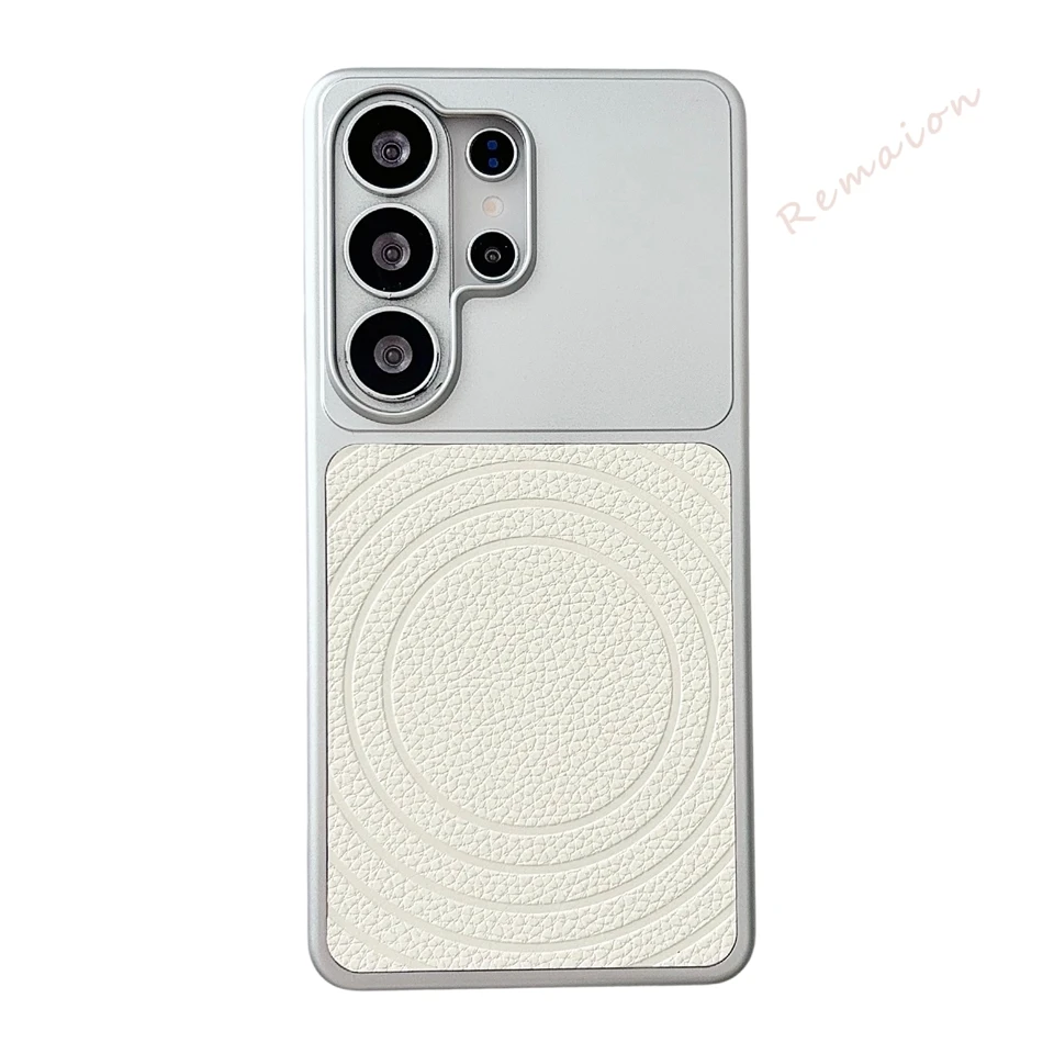 Wave Magnetic Silicone Shockproof Phone Case with MagSafe Compatibility