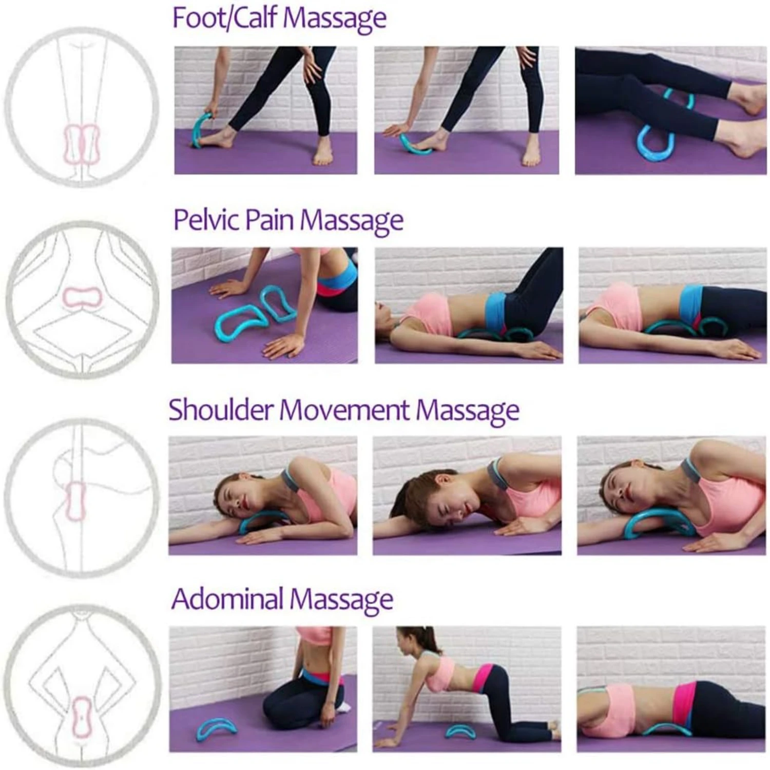 Enhanced Premium Yoga Ring Set-Superior Quality Practice-Essential Advanced Tool for Enhanced Fitness Experience Guarantee