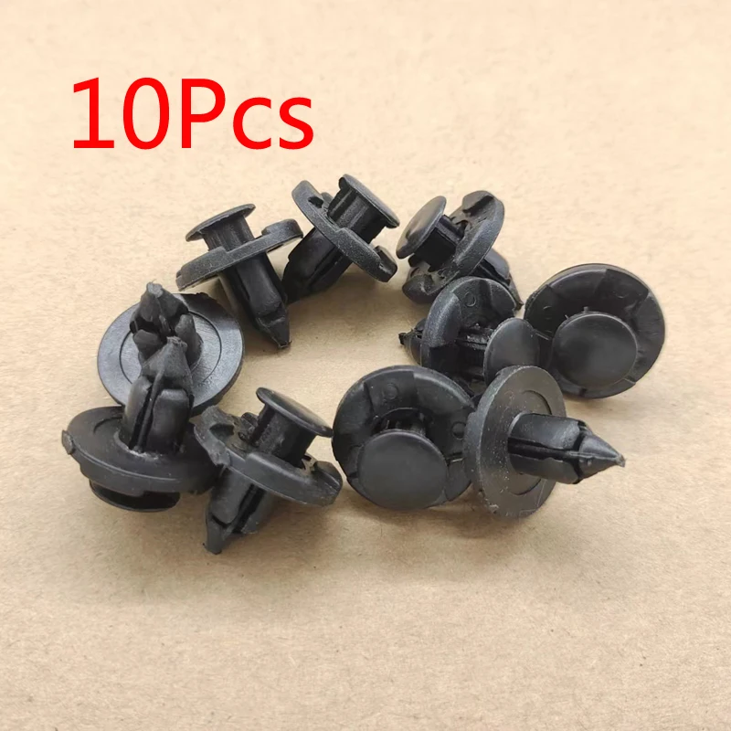 

10pcs 8mm Auto Fastener Clip Car Rivet Fixing Clip For Nissan Qashqai Juke Trail For Toyota For Lexus IS For Honda Civic CRV Fit