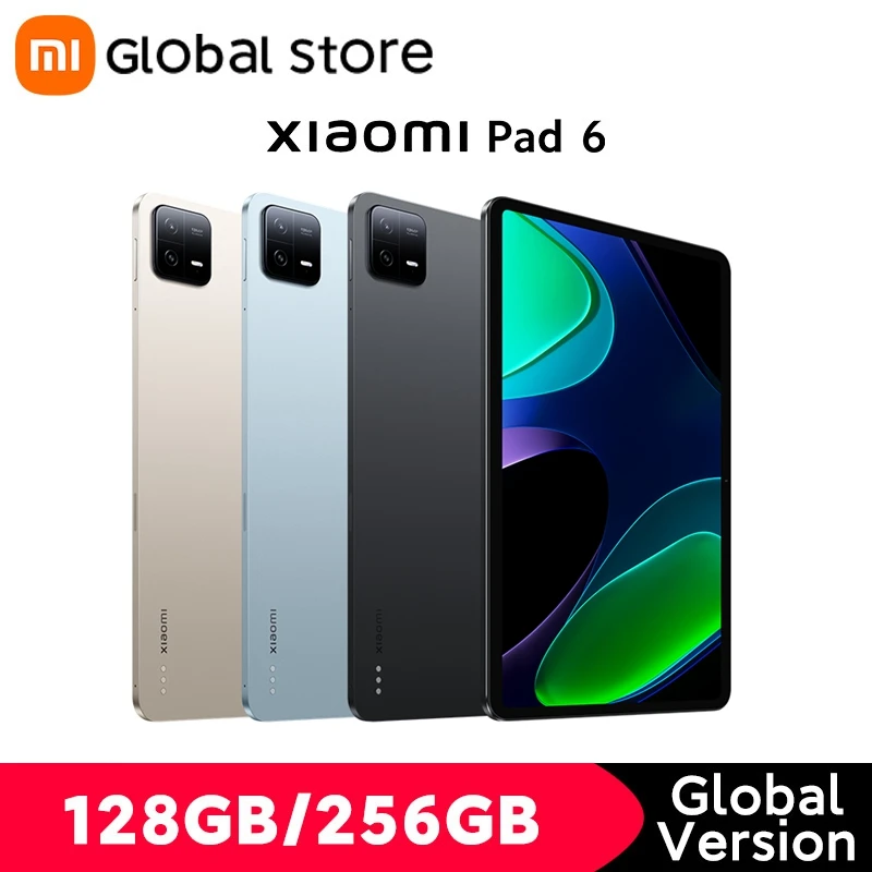 Global Version Xiaomi Pad 6 Snapdragon 870 Processor 128GB/256GB 