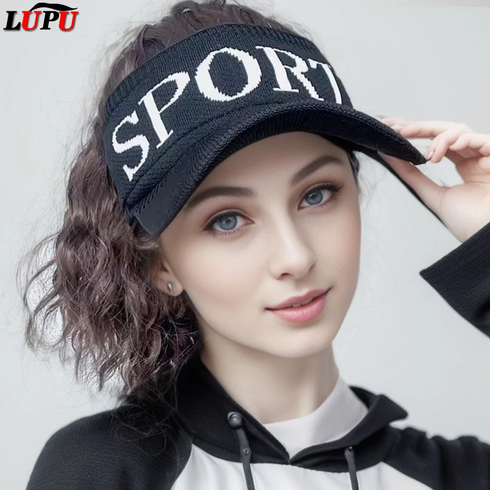 

LUPU Synthetic Natural Curly Hair Ponytail Extension Black Wig Baseball Cap All-in-one Easy to Wear Hat Wig
