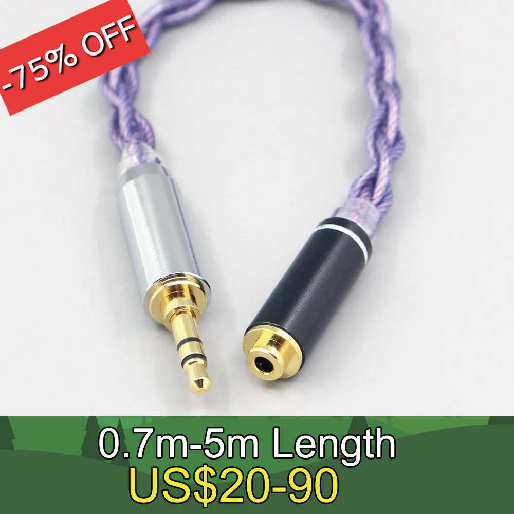 

Type2 1.8mm 140 cores litz 7N OCC Headphone Cable For 3.5mm xlr 6.5 2.5mm male 4.4mm Male to 2.5mm female Ifi Zen DAC LN007904