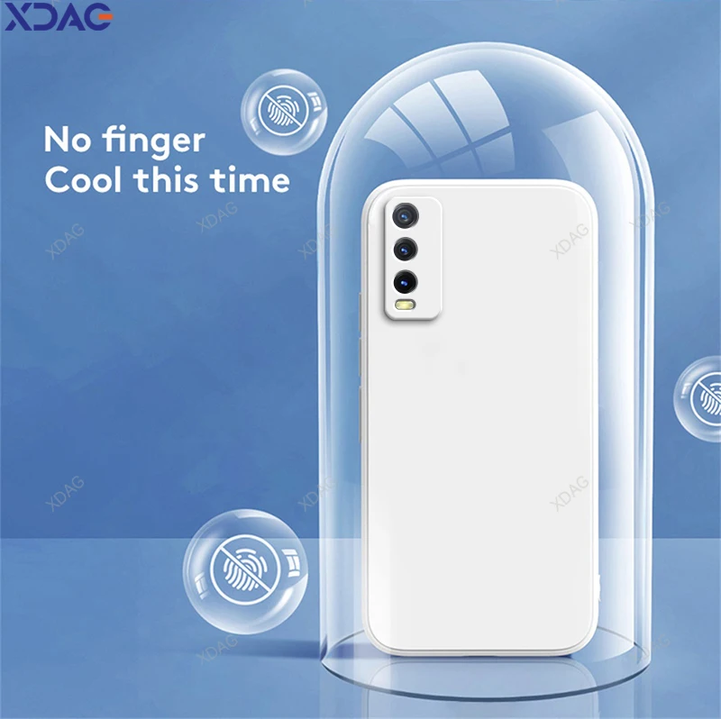 Enhanced Liquid Silicone Soft Back Cover – Original Simple Fashion Shell