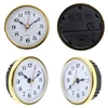 Mini Clock Insert Round Clocks Quartz Movement 2-1/2 65mm Diameter Clock Head Arabic Numerals DIY Crafts for Home 4