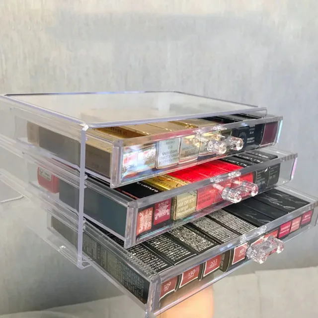 Japán Stílusú Rúzs Tároló Állvány Smink Szervező Doboz Multifunkcionális Fiók Fehérnemű Zokni Ékszer - Image 3