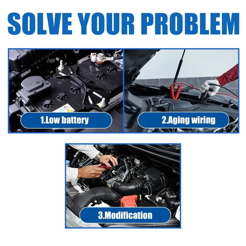 Remote Car Battery Disconnect Switch - DC 12V Automatic Power Shut-Off